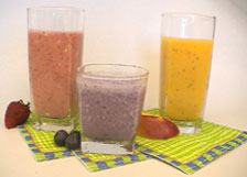 3 Different Chia Seed Fruit Smoothies