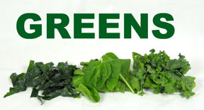 3 Greens Collard Spinach Kale Photo