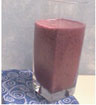 Super berry smoothie with chia