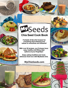 MySeeds Chia Seed Bonus Exclusive Cook Book Cover
